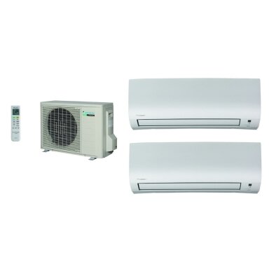 2jų kambarių oro kondicionierius Daikin Comfora