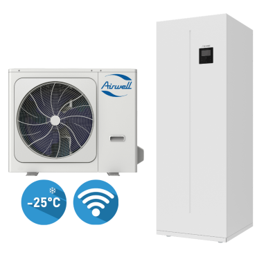 Airwell Wellea WT 16,0/14,9kW šilumos siurblys su talpa