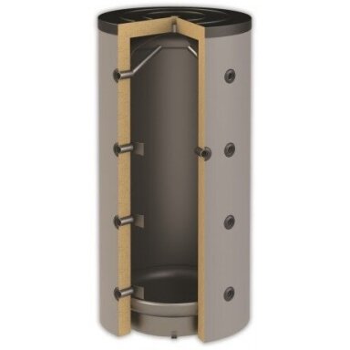 Akumuliacinė talpa Sun System PBM 800 su 2 gyvatukais, 800 l