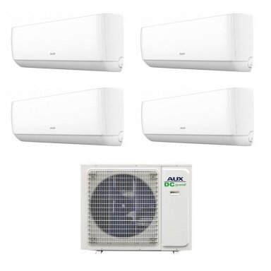 AUX AM4-H36/4DR3 išorinis blokas + 4 vnt. AMWM-H09/4R3A(JO) vidiniai blokai multi-split sistema
