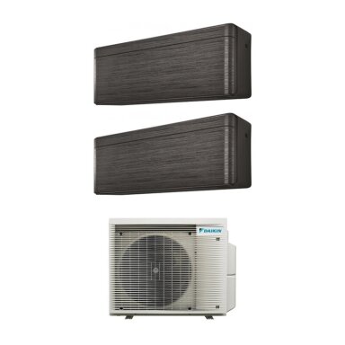 Daikin 2MXM40A išorinis blokas + 2 vnt. Stylish FTXA25BT WI-FI Juodmedis vidiniai blokai multi-split sistema