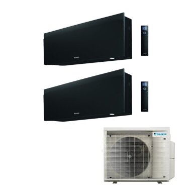 Daikin 2MXM40A išorinis  blokas + 2 vnt. EMURA FTXJ25AB Juodas vidiniu bloku multi-split sistema