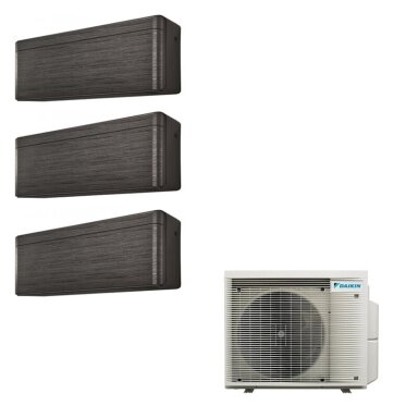 Daikin 3MXM40A9 išorinis blokas + 3 vnt. Stylish FTXA25BT WI-FI  Juodmedis vidiniai blokai multi-split sistema