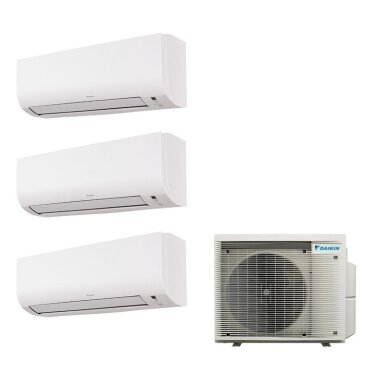 Daikin 3MXM40A9 išorinis blokas + 3 vnt. FTXP25N vidiniu bloku multi-split sistema
