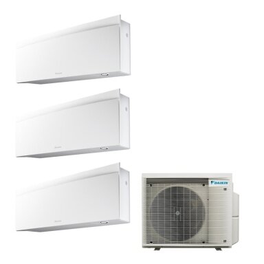 Daikin 3MXM40A9 išorinis blokas + 3vnt. EMURA FTXJ25AW vidiniai blokai multi-split sistema