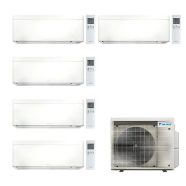 Daikin 5MXM90A9 išorinis blokas + 5 vnt. Stylish FTXA25CW vidiniai blokai multi-split sistema