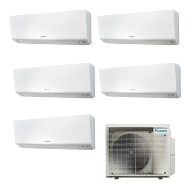 Daikin 5MXM90A9 išorinis blokas + 5 vnt. FTXM25A vidiniai blokai multi-split sistema