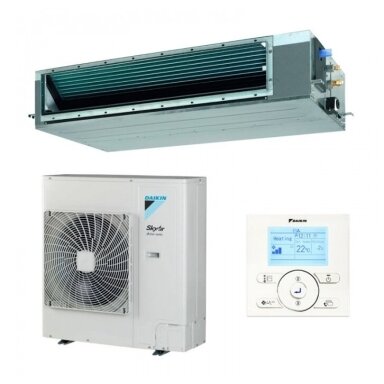 DAIKIN Siesta Sky Air ADEA125A / AZAS125MV1 3-fazių kanalinis oro kondicionierius