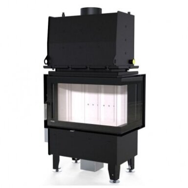 Defro Riva SM Short kampinė židinio kapsulė su šilumokaičiu, 16kW