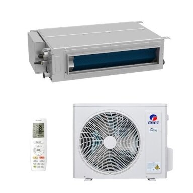 GREE GUD160PH1 / GUD160W1/NhA-X (380 V) – galingas kanalinis oro kondicionierius