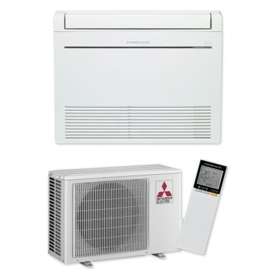 Grindinis šilumos siurblys Mitsubishi Electric MFZ-KW25VG 2,5/3,4kW