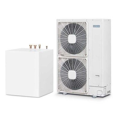 Hitachi Yutaki S80 aukštatemperatūris šilumos siurblys 11kW RWH-4.0VNFE/RAS-4WH(V)NPE