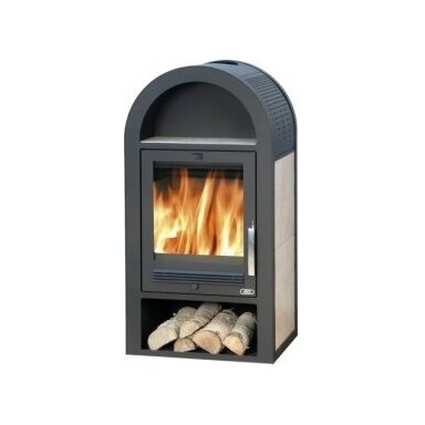 Krosnelė ABX STOCKHOLM 8 NEW, su keramikos apdaila, 8,5kW