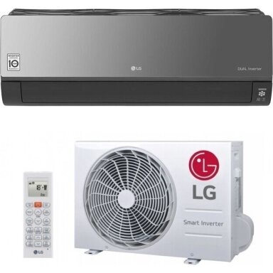 LG Artcool Mirror AC24BK oro kondicionierius 6,6/7,5kW
