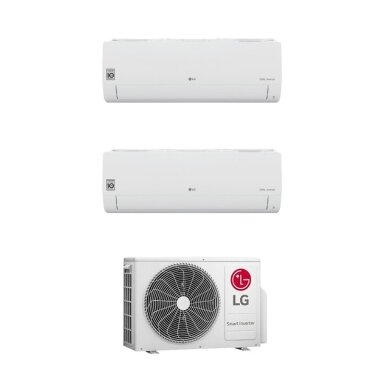 LG MU2R15.UL0 išorinis blokas + 2 vnt PC09SK.NSJ vidinis blokas multi-split sistema