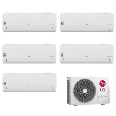 LG MU5R30.U40 išorinis blokas + 5 vnt PC09SK.NSJ vidinis blokas multi-split sistema