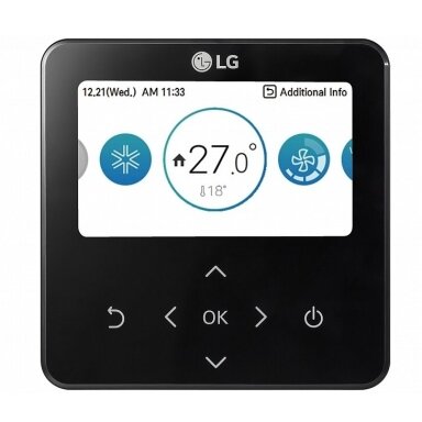 LG PREMTBB11 Standartinis laidinis nuotolinio valdymo pultas (juodas)