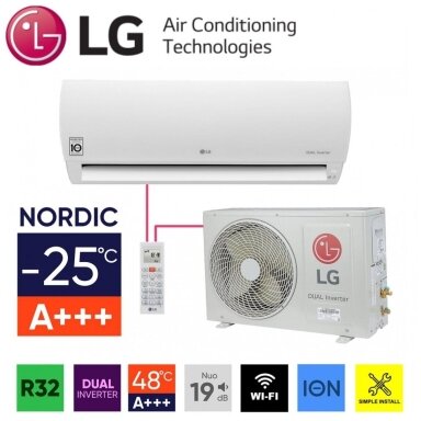 LG PRESTIGE NORDIC F12MT NSM / F12MT U24 (R32) Oro kondicionierius