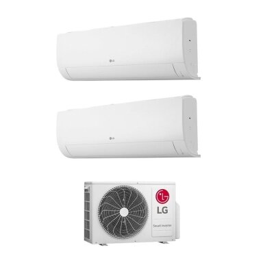 LG RM2U15.U18 išorinis blokas + 2 vnt. RMN09.NSJ vidiniu bloku multi-split sistema