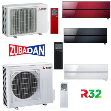 MITSUBISHI ELECTRIC LN MSZ / MUZ-LN35VG R/B/V/W Oro kondicionierius