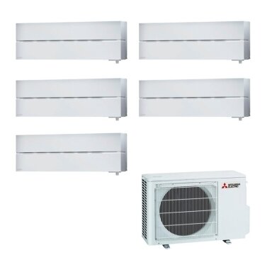 Mitsubishi Electric MXZ-5F102VF išorinis blokas + 5 vnt. MSZ-LN25VG vidiniu bloku multi-split sistema