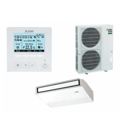 Mitsubishi Electric PCA-M100KA / PUZ-ZM100YKA – trijų fazių konsolinis oro kondicionierius