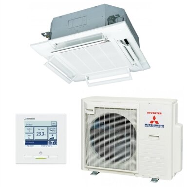 Mitsubishi Heavy Industries FDT100VH / FDC90VNP-W Standartinis inverterinis kasetinis oro kondicionierius