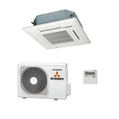 Mitsubishi Heavy Industries FDT50VH / SRC50ZSX-W1 „Hyper Inverter“ kasetinis oro kondicionierius