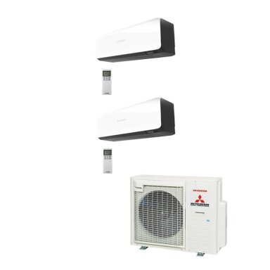 Mitsubishi Heavy Industries SCM 30 ZS-W išorinis blokas + 2 vnt SRK 25 ZSX-WT / WB vidiniu bloku multi-split sistema