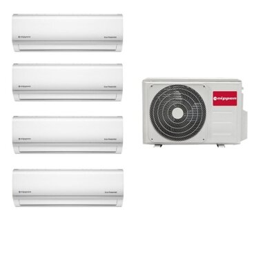 NIPPON N40E-28HFN8-Q išorinis multi-split blokas + 4 N40E-28HFN8-Q  vidiniai blokai multi-split sistema