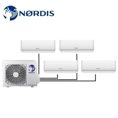 NORDIS ORION PRO MULTI-SPLIT oro kondicionierius keturiems kambariams