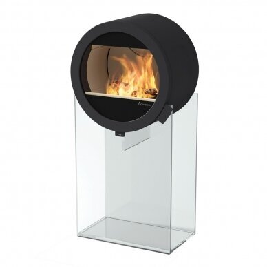 Nordpeis Me Glass plieninė krosnelė 5,8kW Nordpeis Me Glass plieninė krosnelė 5,8kW
