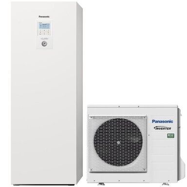 Panasonic Aquarea 7kW oras-vanduo šilumos siurblys