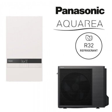 Panasonic Aquarea Bi-Bloc K kartos šilumos siurblys WH-SDC0309K6E5 / WH-UDZ03KE5