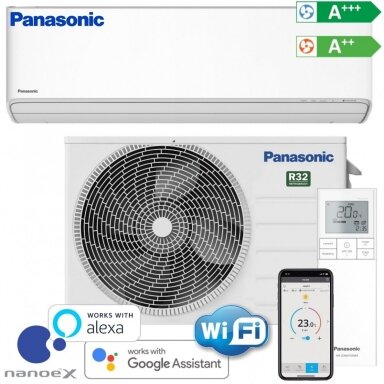 Panasonic Etherea CS-Z20ZKEW + CU-Z20ZKE oro kondicionierius 2,0/2,7kW