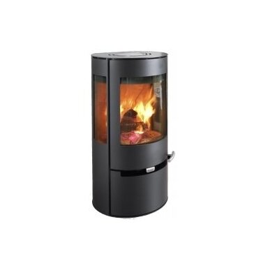 Plieninė krosnelė ADURO 9 AIR, su šoniniais stiklais, 6kW