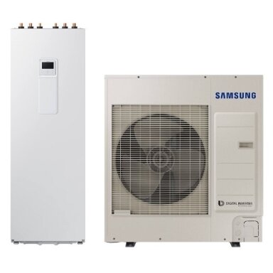 Samsung oras/vanduo šilumos siurblys 4,4/5,0kW su talpa