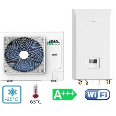 Šilumos siurblys oras/vanduo AUX Split ACHP-H16/5R3HA 16,1/15,0kW