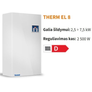 Thermona THERM EL 8 (7,5kW) elektrinis katilas Thermona THERM EL 8 (7,5kW) elektrinis katilas