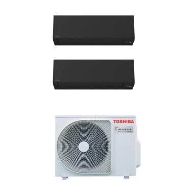 Toshiba RAS-2M14G3AVG-E išorinis blokas + 2 vnt RAS-B10G3KVSGB-E vidiniu bloku multi-split sistema