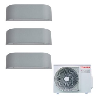 Toshiba RAS-3M18G3AVG-E išorinis blokas + 3 vnt. RAS-B10N4KVRG-E vidiniu bloku multi-split sistema