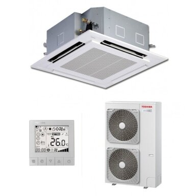 Toshiba RAV-HM1601UTP-E / RAV-GM1601ATP-E kasetinis oro kondicionierius (95 x 95 cm)