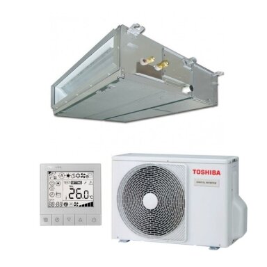 TOSHIBA RAV-HM561BTP-E / RAV-GP561ATW-E Kanalinis oro kondicionierius TOSHIBA RAV-HM561BTP-E / RAV-GP561ATW-E Kanalinis oro kondicionierius