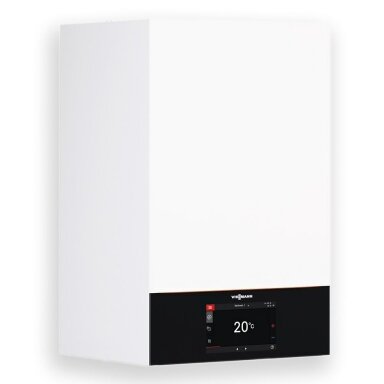 Viessmann Vitodens 111-W (3,2-19kW) su 46l integruotu vandens šildytuvu, pakabinamas kondensacinis katilas