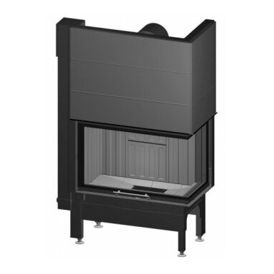 Židinio kapsulė Spartherm Varia 2R-80h-4S su pakeliamomis durelėmis, 13,5kW