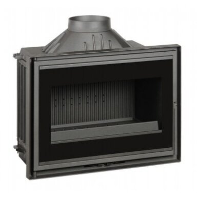Židinio ugniakuras Invicta Air control 700 su tonuotu stiklu, 9kW